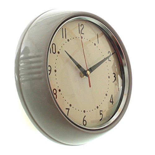 Wanduhr Retro aus Metall