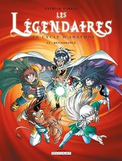 jaquette livre Les Légendaires, Tome 12 : Cycle d'Anathos Renais.