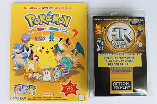 Pokemon Spieleberater + Cheatmodul für Pokemon Rot / Blau / Gelb Lösungsbuch