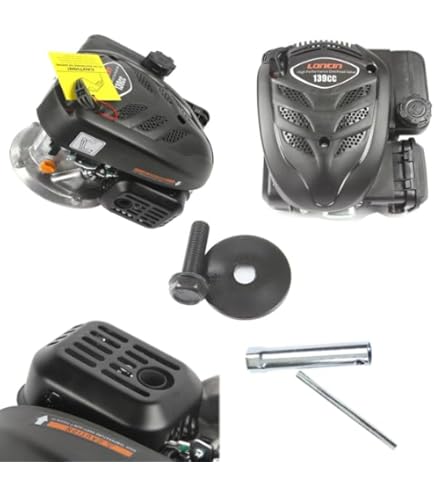 Motore Loncin 6.5 HP - 196 CC, Albero Verticale 22x80 Mm, Per Rasaerba - Foto 10