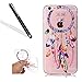 Produktbild iPhone 7 Transparent Schutzhülle,iPhone 7 Handyhülle,Leeook Ultra Dünn Durchsichtig Transparente Schlank Kratzfest Tpu Bumper Hülle Muster Bunt Traumfänger Feder Weiche Silikon Crystal Clear Slim Flexibel Tasche Etui Cover für Apple iPhone 7 (4.7 Zoll) + 1 x Schwarz Eingabestift-Traumfänger Feder Dreamcatcher