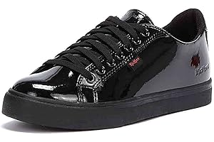 Kickers Girl's Tovni Lacer Trainer | School Uniform Shoe,