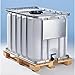 Produktbild WERIT IBC Transport- und Lagertank auf Holzpalette - Inhalt 800 Liter, Standardausführung - Systempaletten Systempaletten Gefahrstoffbehälter Transporttanks Lagertanks Großbehälter Palettencontainer Tanks Gefahrstoffbehälter Transporttanks Lagertanks