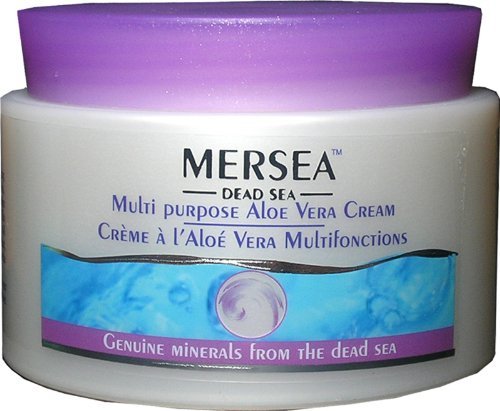 Mersea Totes Meer Aloe Vera Creme | Feuchtigkeitscreme | 250ml | Testsieger auf totes-meer-therapie.de | Natürliche Mineralien, Vitamine und Öle aus Israel