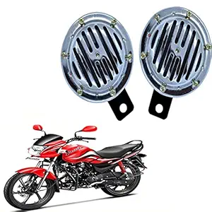 RWT Silver Crome Bike Horn For Hero Passion Pro