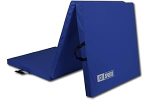 Calma Dragon 85620 Stuoia da Ginnastica Stuoia di Protezione Impermeabile in Schiuma PU PU in 3 Pannelli Pieghevoli Spessore 5 Cm