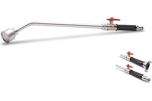 SCHLAUCHMEISTER 24 ... WIR LEITEN'S DURCH ... GRK/S 600 Professional Watering Rod, Watering Device, Garden Shower, Watering Lance, Complete Metal, Aluminium, Ball Valve, Plug Connection and Claw Coupling