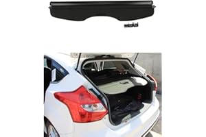 HGEDS Auto Laderaumabdeckung FüR Ford Focus hatchback 2011-2018 Kofferraum Abdeckung Rollo Einziehbar Kofferraumabdeckung Hutablage Zum Schutz Der PrivatsphäRe Cargo Cover