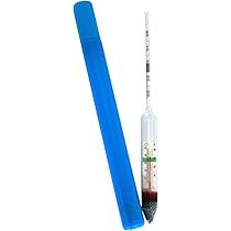 Mipcase Salzmessgerät Für Aquarium - 2 Stück Schwimmende Hydrometer Für Salzgehalt