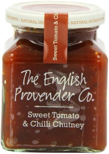 English Provender Sweet Tom and Chilli Chutney 325 g (Pack of 6)