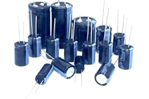 EZQNIRK Condensadores Electroliticos De Aluminio,25V 4700uF 5PCS