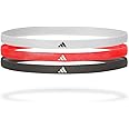 adidas Sports Hair Bands - Black, White, Solar Red