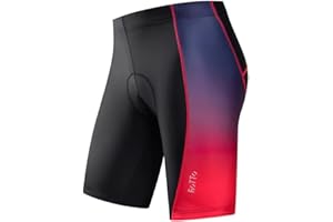 ROTTO Cycling Shorts Mens Padded Bike Shorts Cycle Shorts with Gel&Sponge Padding