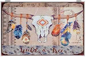 D,casa - Tapa de Contador diseño Boho Multicolor Cuadro de luz, cubrecontador