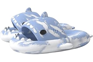 YImoomus Sharklas Originales NiñO, Sharky Chanclas Suela Gruesa Antideslizante, Sharklas Niña Tiburón Verano Zapatillas
