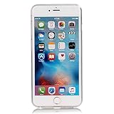 iPhone 6S Silikon Hülle,iPhone 6 Hülle,Sunroyal TPU Case Schutzhülle Silikon Crystal Kirstall Clear Case Durchsichtig,Schön Schwarz Wörter Malerei Muster Transparent Weichem Silikon Schutzhülle Handy Gürtel Tasche Schutzhülle Hülle Case Cover Fall-Abdeckung Etui TPU Bumper Kratzfeste Scratch-Resistant Schale für iPhone 6S/6 (4.7 Zoll) + 1 x Frei Displayschutzfolie - 3