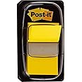 Post-it Index Medium In a Plastic Dispenser, Yellow, 50 Flags/Dispenser, 1 Dispenser/Pack