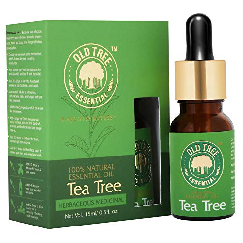 Old Tree Tea Tree Essential Oil for Skin, Hair and Acne Care, 15ml RS.299.00