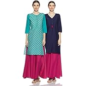 Amazon Brand- Myx Women's Straight Kurta