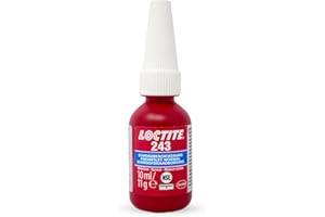 LOCTITE® 243 Frein Filet – Flacon 10 ml – Colle Anaérobie Moyenne Résistance pour Vis et Boulons – Anti-Desserrage Haute Performance