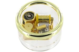 Lutèce Créations Briefbeschwerer-Spieluhr/Spieldose/Musikbox aus Acrylglas mit traditionellem 18-Ton-Spielwerk - Das Thema von Tapion (Dragon B. Z).