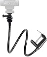 Webcam Mount,Camera Clamp Gooseneck Stand for Logitech Webcam Brio 4K, C925e,C922x,C922,C930e,C930,C920,C615,Streamcam -64cm Length