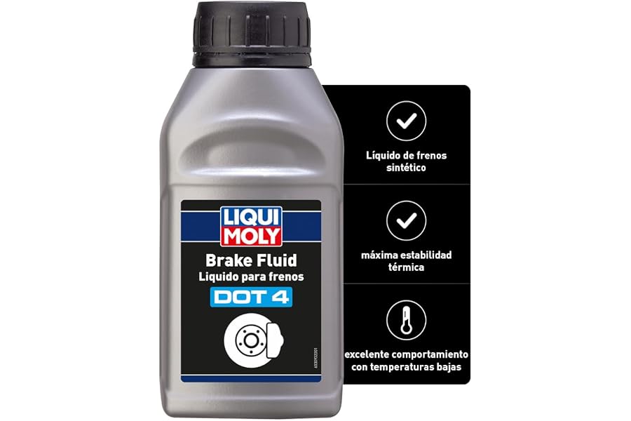 LIQUI MOLY Liquido para frenos DOT 4 | 500 ml | Líquido de los frenos | 3093