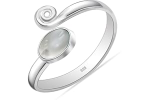LeCalla 925 Sterling Silver Toe Rings for Women | Minimalist Classic Toe-Rings for Gifting Simple Open Adjustable Toe Band Ring for Women
