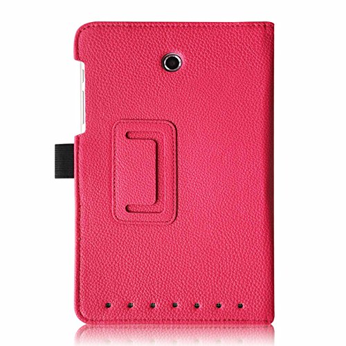 Fintie Acer Iconia Tab 8 A1-840 FHD Hülle – Hochwertige Kunstleder Slim Fit Stand Case Cover Schutzhülle Tasche Etui für Acer Iconia A1-840 FHD (8 Zoll) Tablet, Magenta - 3