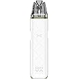Xlim Go Pod Kit for Oxva, 1000mAh Battery, Top Fill System, Leather Exterior Design, Compatible with Xlim Series Pods, 2ml Cartridge Capacity, No Nicotine (White)