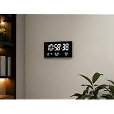 LED EKRAN DUVAR SAATİ 21 İN&Ccedil;