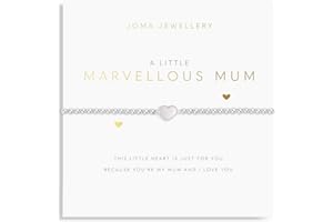 Joma Jewellery A Little Bracelet For the Loved One In Your Life | Marvellous Mum | Amazing Auntie | Super Sister | Wonderful Nan/Nana/Granny/Grandma | Mother and Son