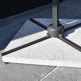 Mayfair 3m Cantilever Parasol with Granite Base - Taupe Mayfair 3m Cantilever Parasol with Granite Base - Taupe