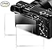 Price comparison product image Screen Protector, Camera Screen Protector Film for Sony DSLR Alpha Nex-7 NEX-6 NEX-5 A6000 A6300 A5000 A5100 CAM-ULATA DSLR Anti-scratch Anti-glare Tempered Glass LCD Ultra Crystal Clear Screen Protector Guard, 2 Pack