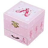 Trousselier S20975 – Spieluhr W „Würfel White Ballerina Shoes – Romeo&Julia“ (Spieldose, Musikdose, Spieluhren, Spieluhr mit Ballerina) das ideale Geschenk zur Geburt, Taufe, Geburtstag, Namenstag oder zwischendurch als Mitbringsel, Aufmerksamkeit, Überraschung, Dankeschön, Gruss - 4