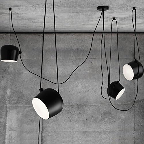 Caribou ceiling fixture/pendant Light ceiling Lamp Ceiling Light pendant aluminium chandelier the restaurant (without light) ,large black three