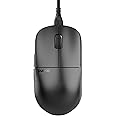 Pulsar Gaming Gears X2 Wired Gaming Mouse, Ultra Lightweight, Optical Switch, 26000 DPI, Motion Sync, PAW3395 Sensor (Medium, Wired, Black)