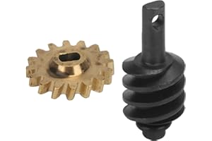 RITOEASYSPORTS Engranaje de diferencial de Coche RC Juego de Engranajes de latón Compatible con Axial SCX24 1/24 RC Car Scx24