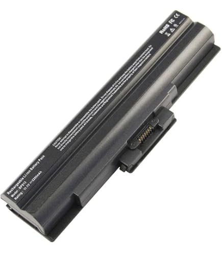 Batteria Laptop Sostitutiva VGP-BPL2 / VGP-BPS2 – 5200 MAh 11.1V Per Sony Vaio VGN E PCG – Compatibile Con VGN-AR E PCG-7 - 2