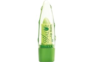 BioRLX 99% Purity Aloe Vera Color Free and Paraben Free Soothing Lip Balm