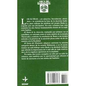 Sutras De La Atencion Y Del Diamente (Arca de Sabiduría)