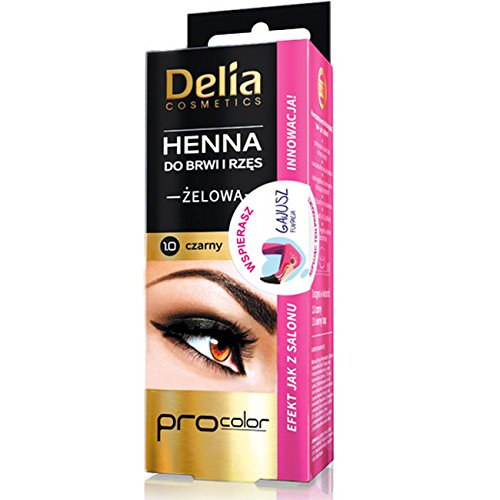 Delia Henna Gel 1.0 Black 15ml