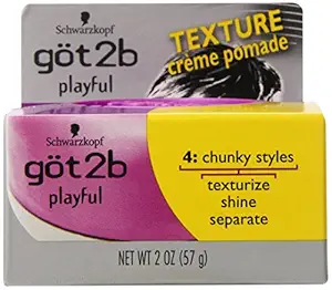 Got2b Playful Texturizing Cr ?me Pomade, 2-Ounce (Pack of 2)