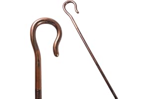 Spooktacular Creations Bastone da pastore storto di Halloween, accessorio per bastone da passeggio, costume da gioco per feste di Halloween, per bambini, uomini, donne, travestimento di Halloween