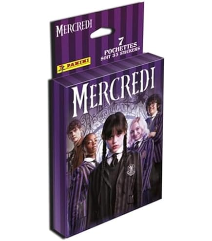 ID9 - Panini Wednesday Mercredi Stickers Boite De 36 Pochettes ID9 - Panini Wednesday Mercredi Stickers Boite De 36 Pochettes