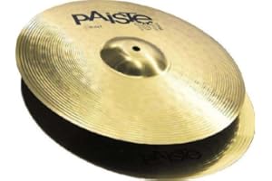 PAISTE 101 Brass 13" Hi Hat Becken HiHat Cymbals