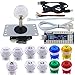 Produktbild SJ@JX Arcade Game LED DIY Kit PC PS3 Android Xbox360 Arcade Joystick Controller Mechanical Keyboard Switch