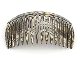 French Classic Slim Hair Comb Slide - 8 cm | Handmade in France