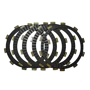 NIKAVI RCLP13 Rubber Clutch Plate (4+1) Compatible for UG-3 TVS King