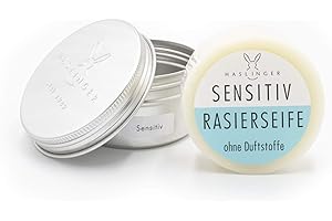 Haslinger Sensitive Shaving Soap with can, 60 gr